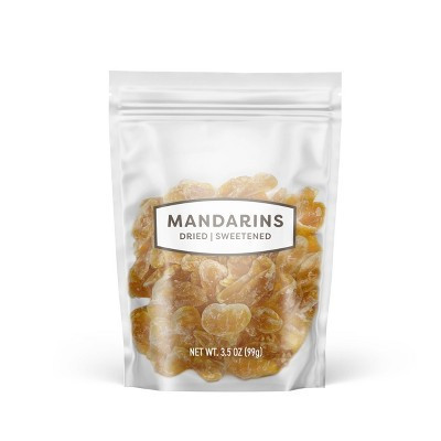 Dried Sweetened Mandarins - 3.5oz | Target