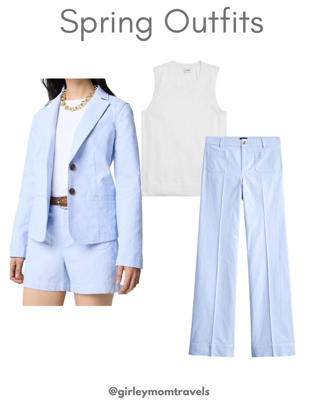 Travel Capsule. Spring Outfits. Work Wear. 

#LTKmomlife #LTKTravel #LTKOver40