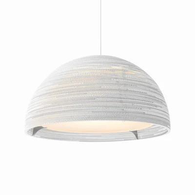 Scraplights Dome Recycled Cardboard Pendant Light | Perigold