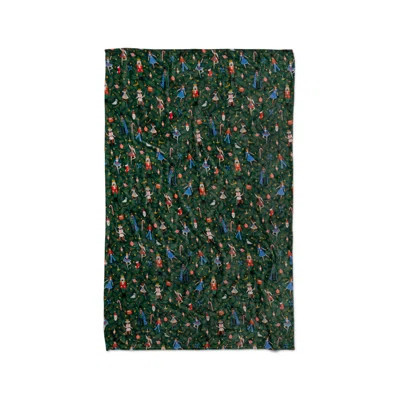 Rifle Paper Co. Nutcracker Fleece Blanket | Wayfair North America
