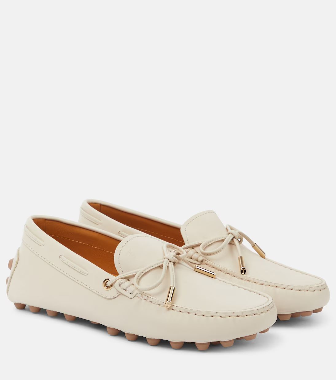 Gommino Bubble leather loafers | Mytheresa (US/CA)