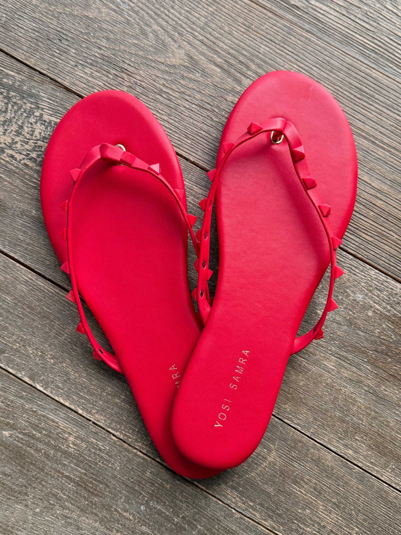 Edgy meets the perfect red 😍 
These come in a bunch of colors. I’m typically an 8.5 & followed the size recs and did a 9. Perfect fit! @yosisamra 

#gifted 

#LTKValentine