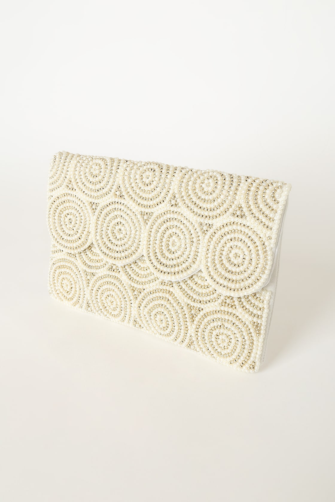 My Magic Moment White Pearl Clutch | Lulus (US)