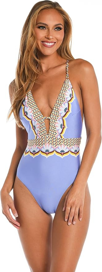 Sunshine 79 Womens Plunge Mio One Piece Swimsuit | Amazon (US)