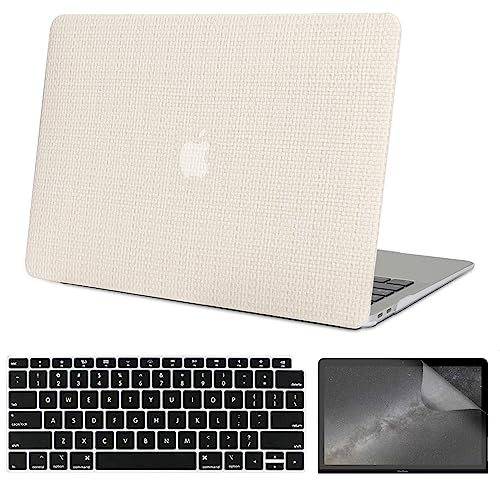 Compatible with MacBook Air 13 Inch Case with Touch ID 2021 2020 2019 2018, Model A2337 M1 A2179 ... | Amazon (US)