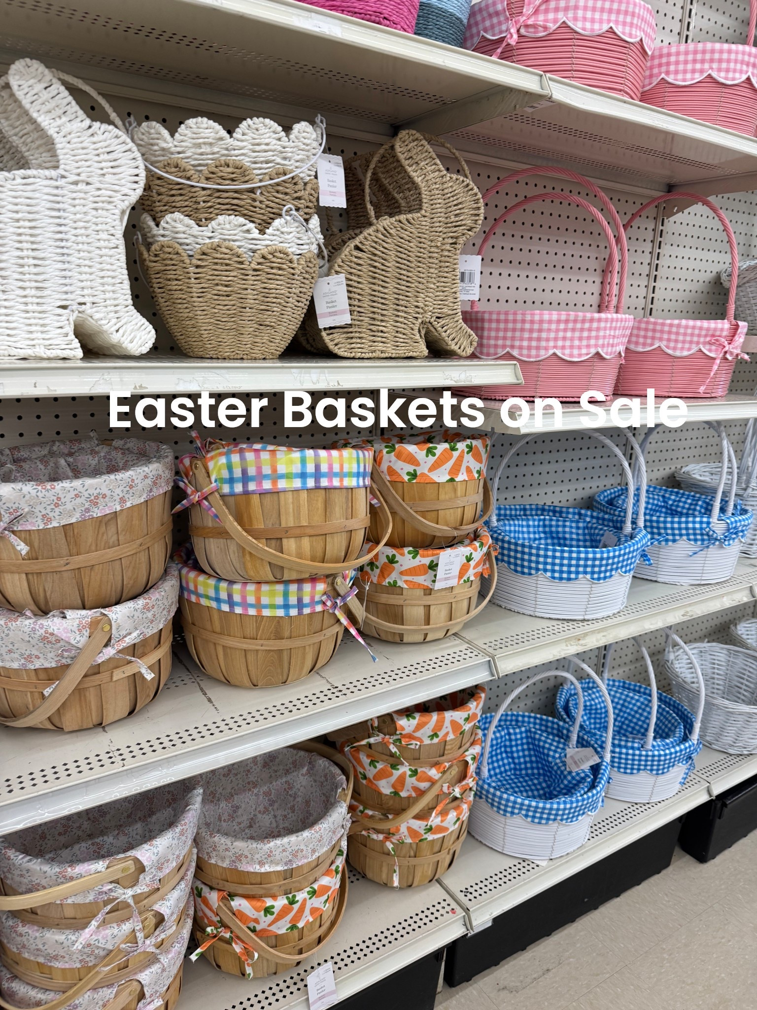 Sharing a few cute Easter basket options that are on sale right now — perfect for putting together kids’ Easter baskets, spring gifts, or classroom surprises. Linking my favorites!

#LTKKids #LTKSaleAlert #LTKSeasonal