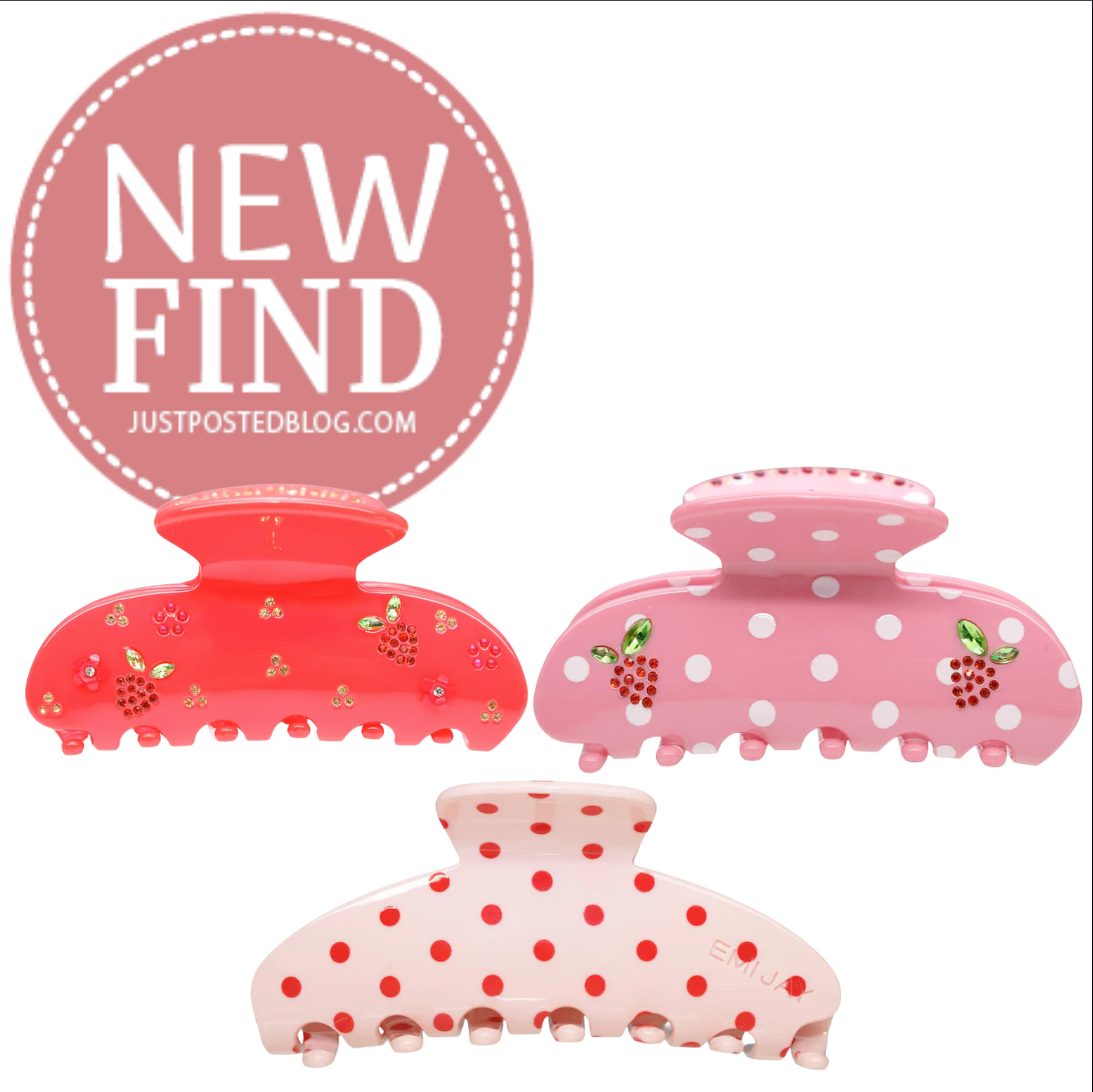 These hair clips are SO cute!!! I am loving the designs!! 

 