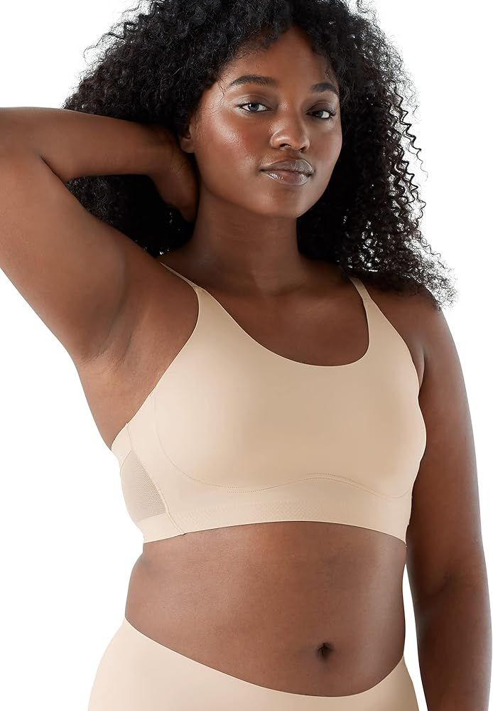 True & Co Women's True Body Lift Mesh Scoop Neck Convertible Bra | Amazon (US)