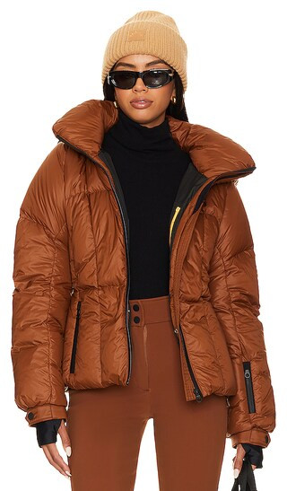 Monterosa Jacket in Chestnut | Revolve Clothing (Global)