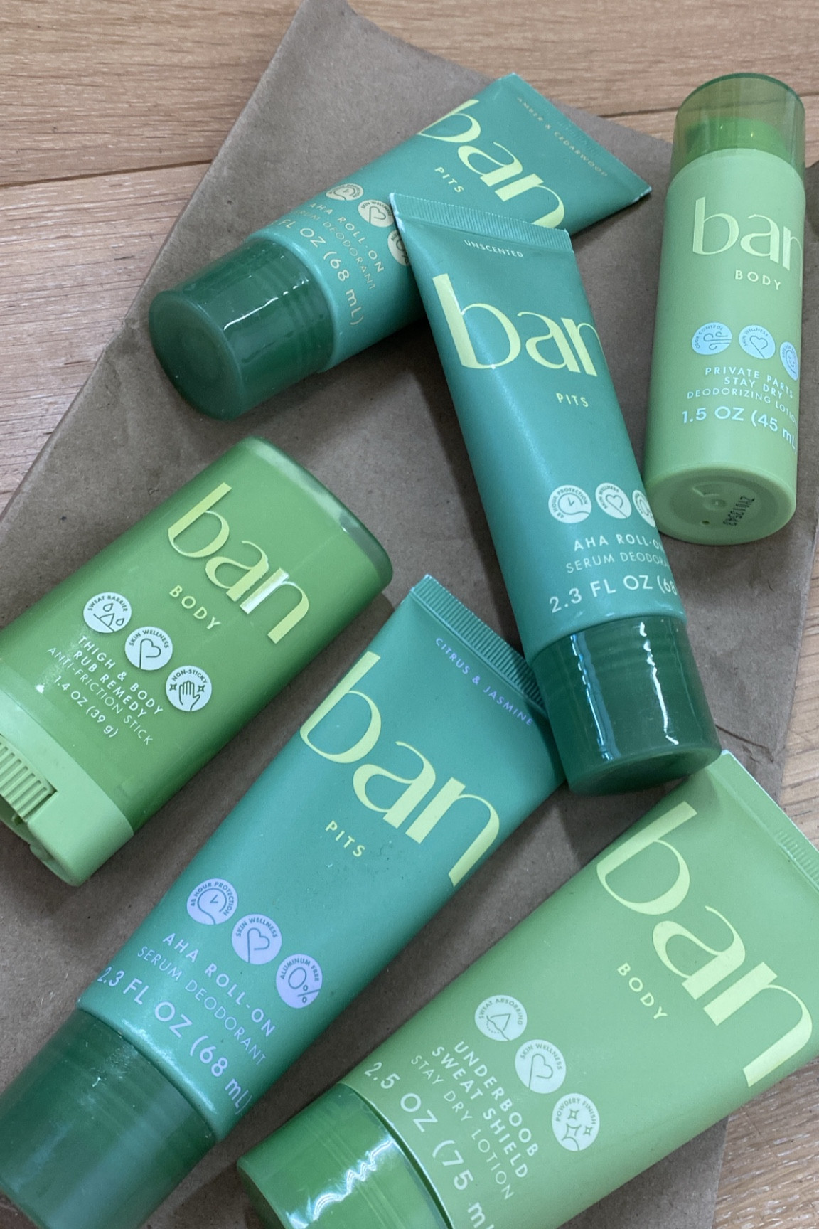 New body line I’m trying that’s aluminum free. 

Clean deodarent, body & thigh friction stick, underboob sweat shield 

#LTKSwim #LTKFitness #LTKBeauty