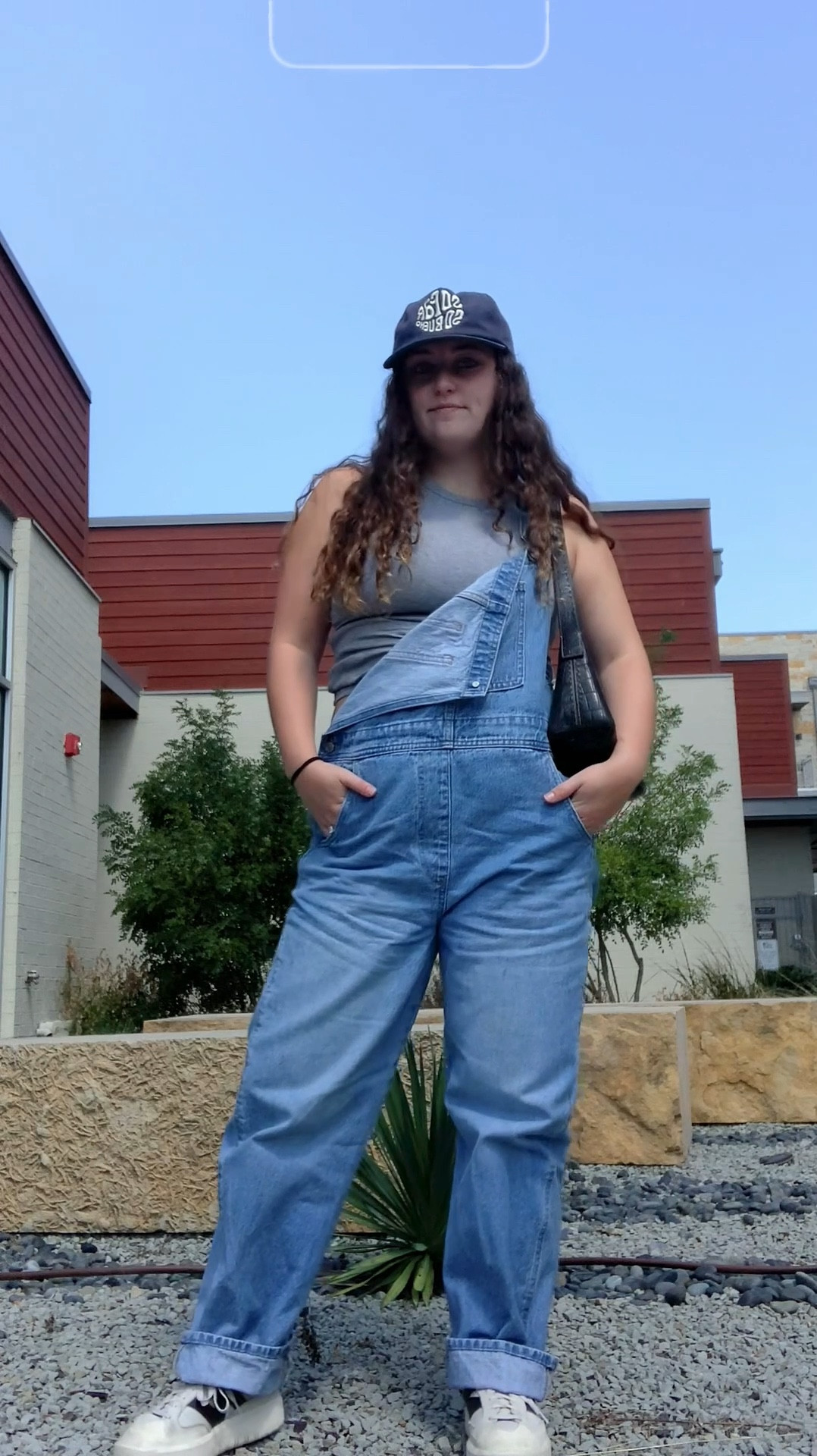 My favorite summer to fall transition outfit 🍂🫶🏼

#fallfashion #falloutfits #overalls #casualoutfit #shoulderbag #leatherpurse #sneakers 

#LTKItBag #LTKVideo #LTKShoeCrush