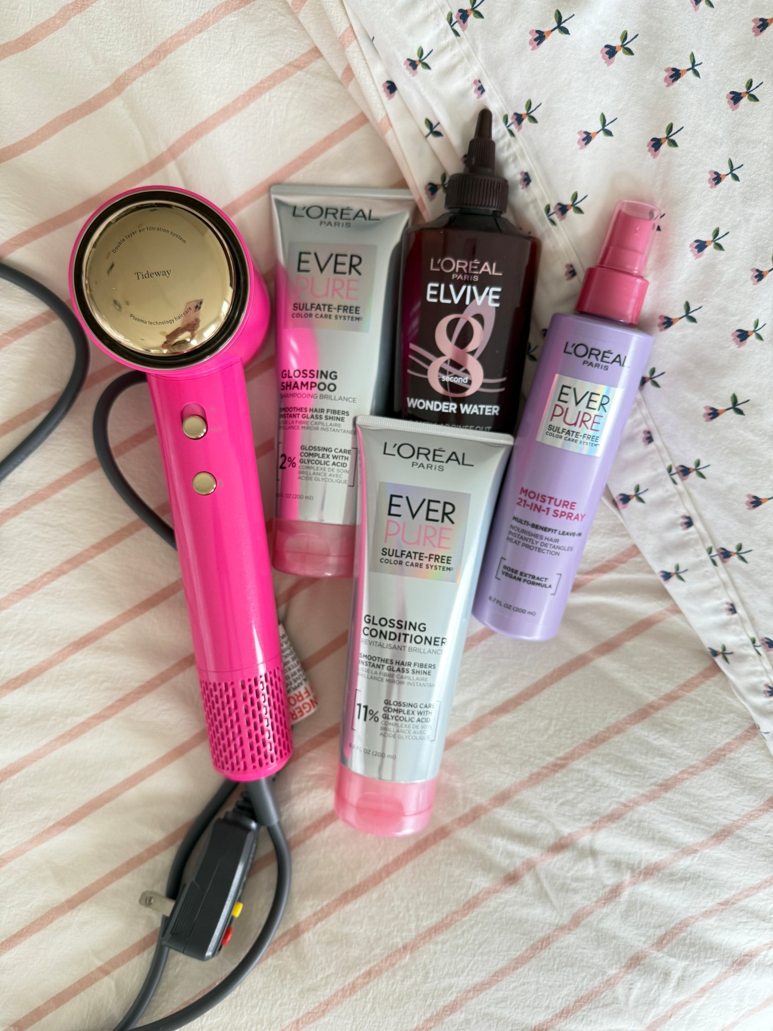 My current hair care cast. Over 50 highlighted hair.
Love this new hair dryer… Dries in a fraction of the time and uses less heat than conventional dryers . 

#LTKCon #LTKOver40 #LTKNYFW