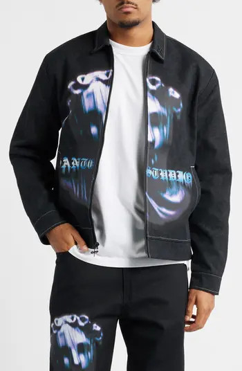 Twitch David Milano Zip-Up Shirt Jacket | Nordstrom