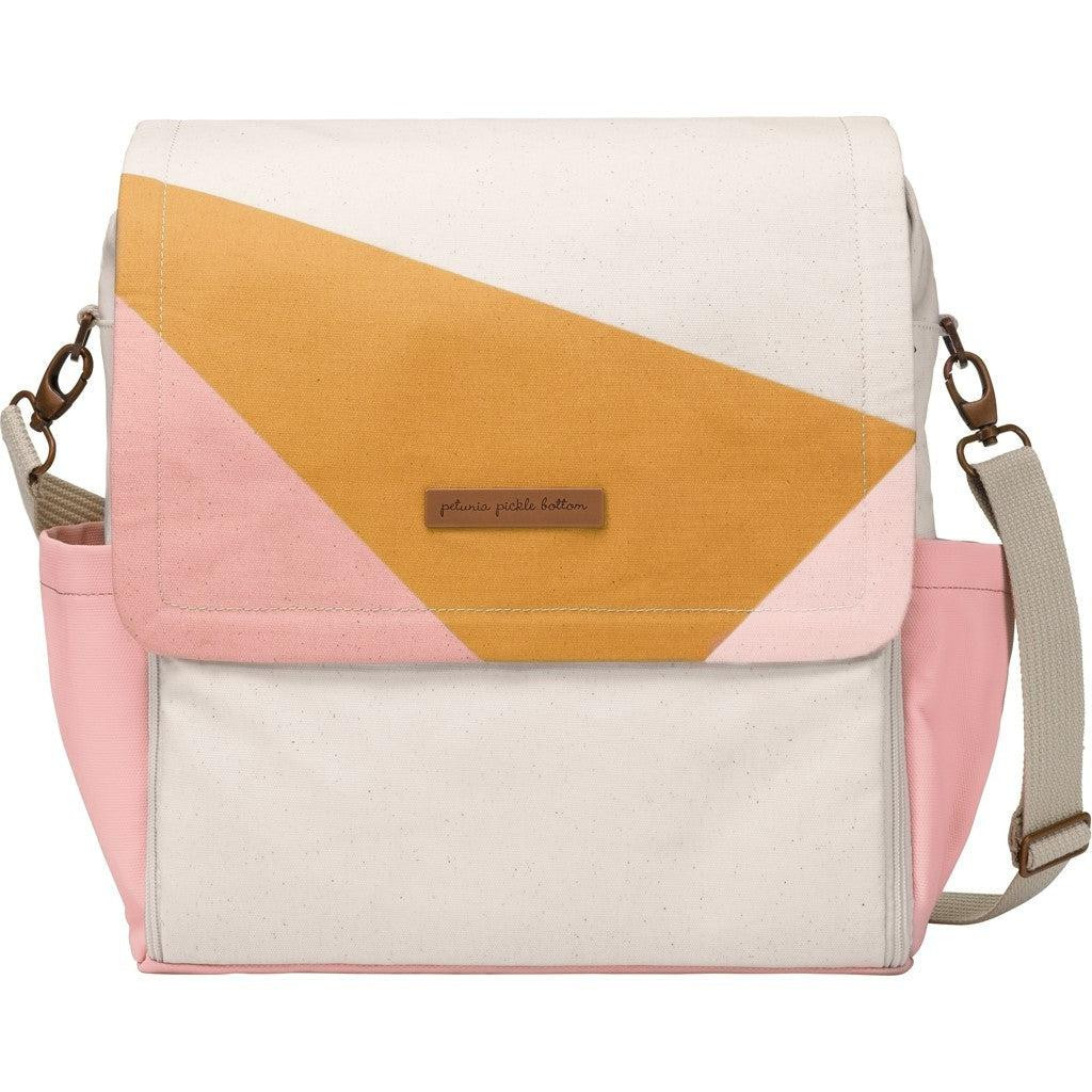 Boxy Backpack in Birch/Macaron Colorblock | Petunia Pickle Bottom