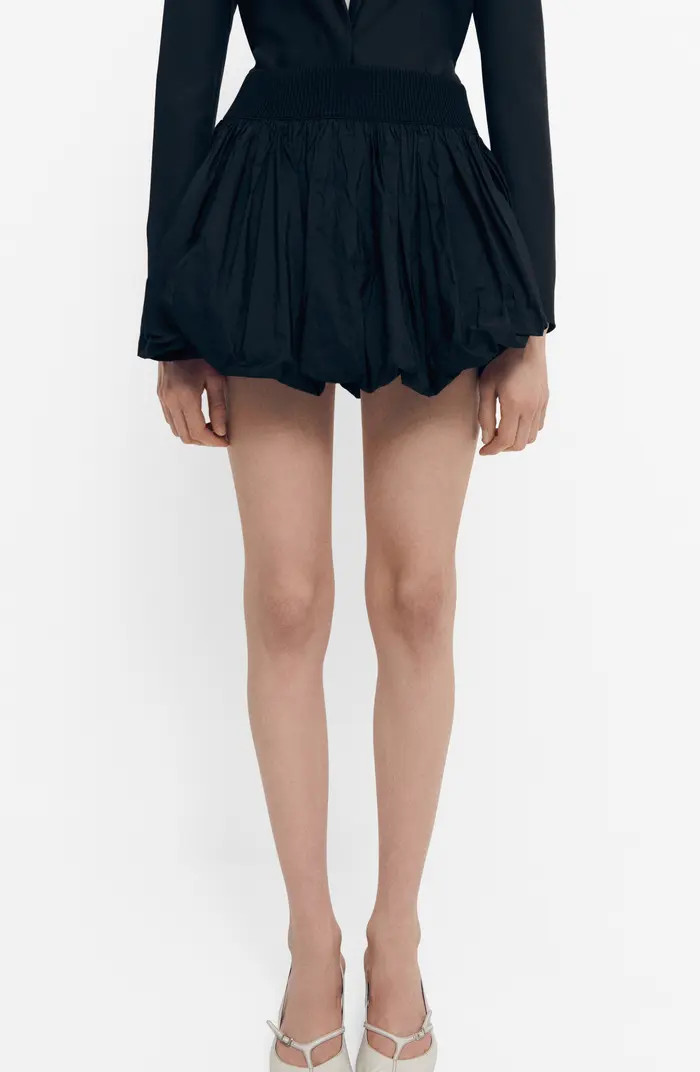 MANGO Bubble Hem Miniskirt | Nordstrom | Nordstrom