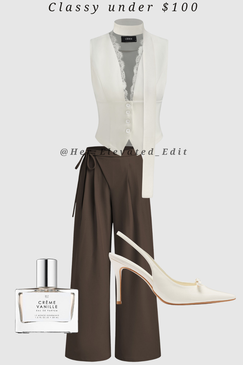 Polished, feminine, and easy to recreate on a budget — perfect for work days, dinners, or whenever you want to feel put together without overthinking it.


------
#datenight #eveninglook #classyoutfits 

 #LTKFindsUnder50 #LTKFindsUnder100