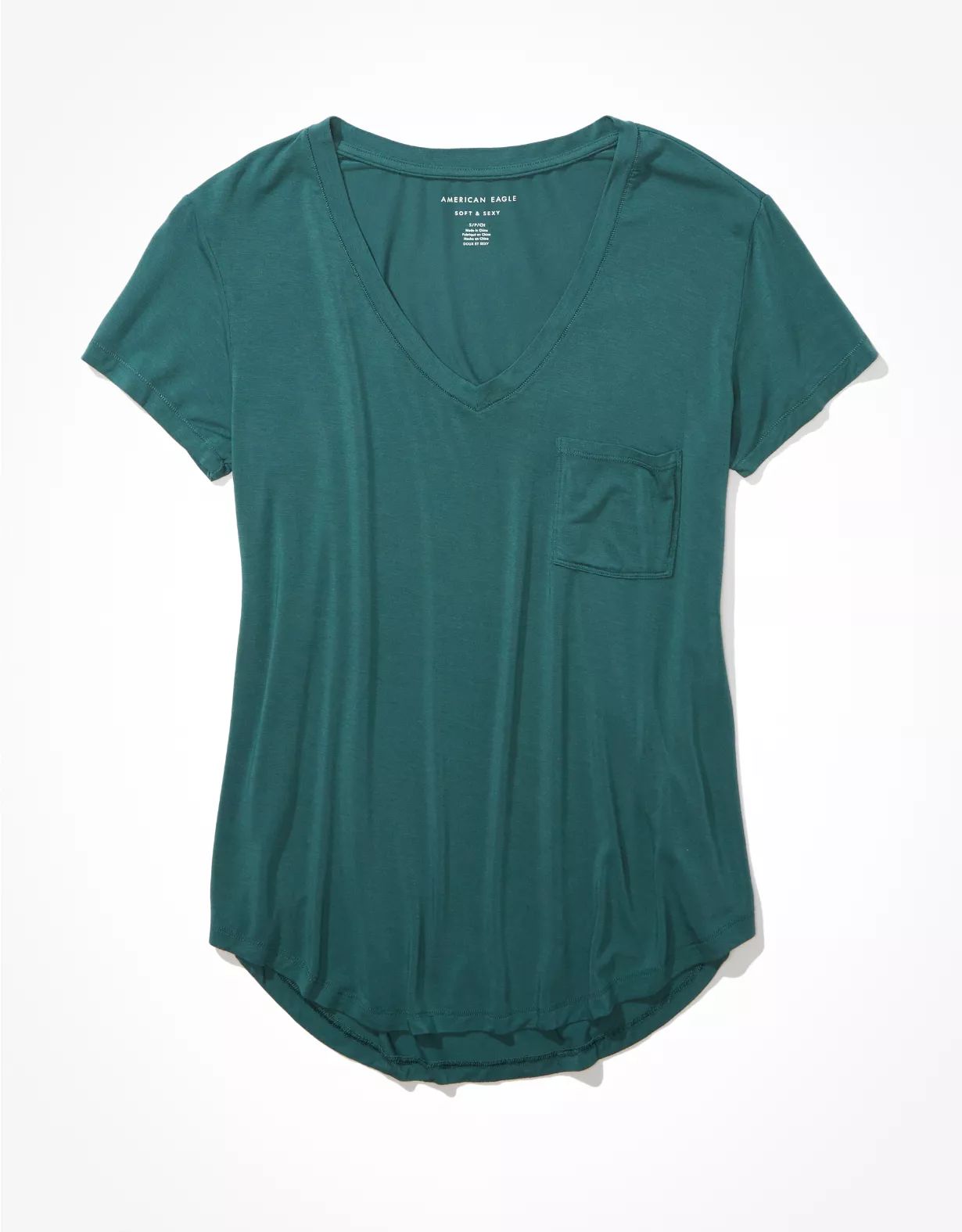 AE Oversized Soft & Sexy Pocket T-Shirt | American Eagle Outfitters (US & CA)