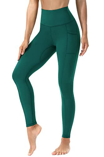 KUTAPU Green Leggings Green Pants Women's Yoga Leggings with Pockets Green 2XL | Amazon (US)