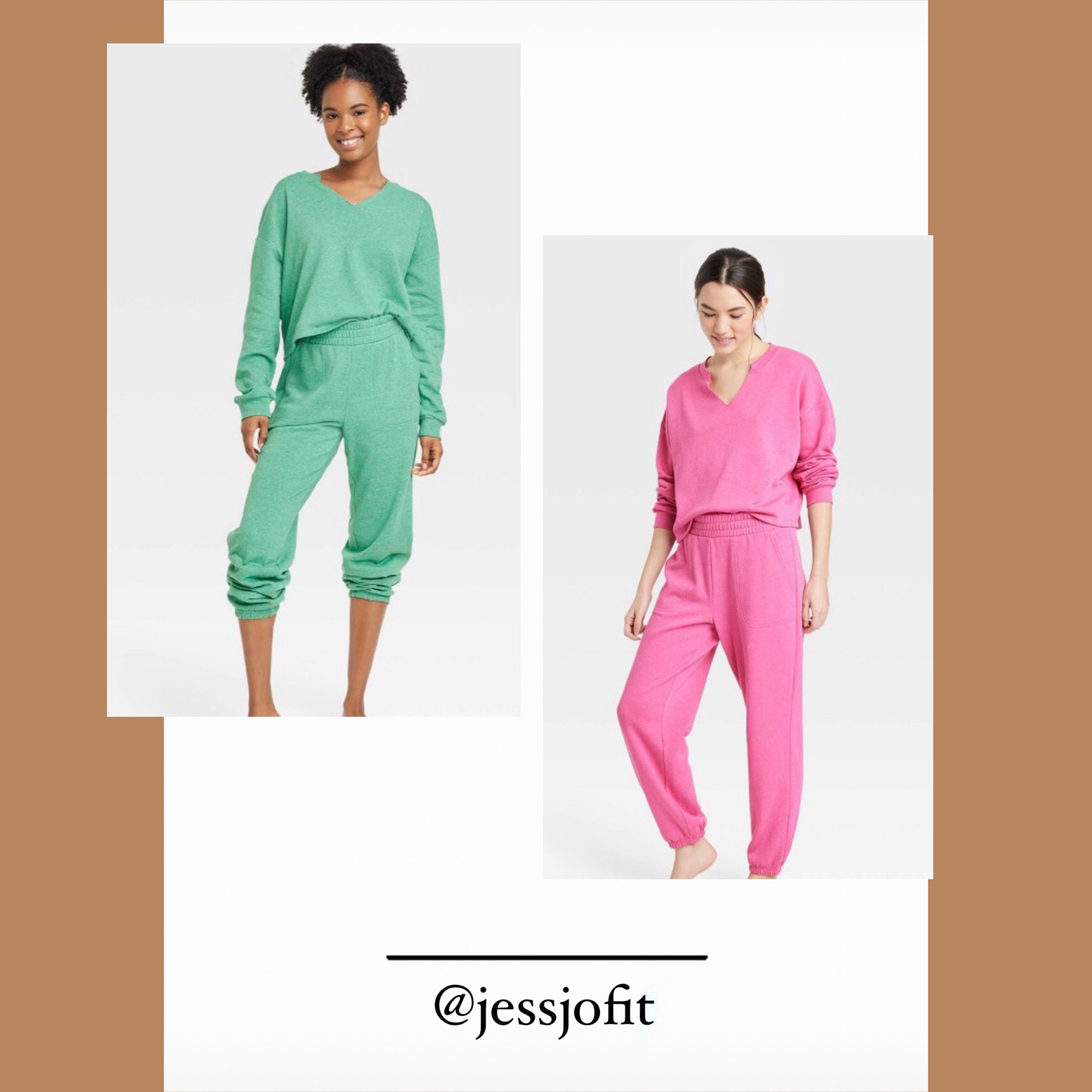 Women’s fleece lounge set. Available in this cute green and pink. 

#LTKunder50 #LTKFind #LTKstyletip