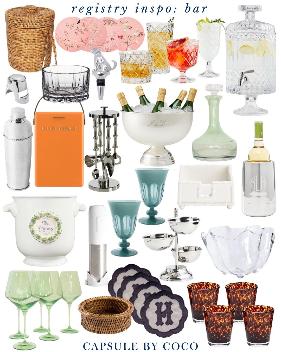 Registry Inspo: Bar 🤍

Registry inspo, registry inspiration, wedding registry ideas, wedding registry must haves, wedding registry checklist, top rated registry gifts, cookware sets, best registry finds, bridal shower gift, couples shower gift, wedding gift, newlywed home, hosting essentials, kitchen favorites, bed and bath, bar cart, everyday dinnerware, wedding china, CapsuleByCoCo @Sur La Table @Crate & Barrel @Over the Moon @Mark and Graham @Mariposa @containerstore @Etsy

#LTKWedding #LTKHome