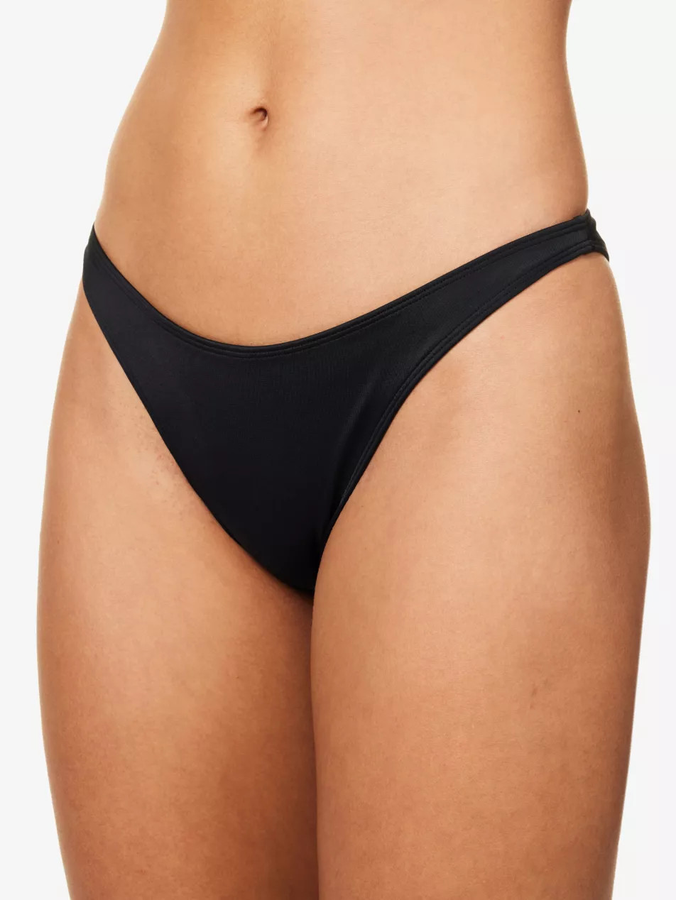 Maui recycled polyamide-blend bikini bottoms | Selfridges
