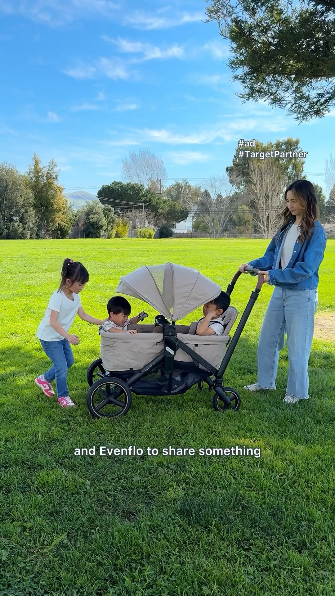 #ad Getting out the door with three kids isn’t always simple… but having the right gear makes such a difference. 🤍

I’m really excited to be partnering with @target and @evenflobaby to share something that has honestly made our park days and everyday outings feel so much smoother lately. The Evenflo Transformer Travel System and Stroller Wagon adapts with us — stroller mode for easy walks, wagon mode when the kids want to hop in and out and just be kids. It’s intuitive, thoughtfully designed, and you can feel the experience behind it.

Evenflo has been supporting families for over 100 years, and I love how this piece truly grows with your family while making real life feel more manageable.

You can find it at Target, which makes it that much easier for busy moms like us. 🤍



#ad #TargetPartner #Target #targetstyle #targetbaby #targetmom #evenflo

#LTKKids #LTKdayinmylife #LTKmomlife