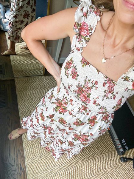 Loving this Amazon spring dress (size small). Spring outfit idea // sandals // spring outfit // spring dress // Amazon fashion 

#LTKxTarget #LTKstyletip #LTKfindsunder100