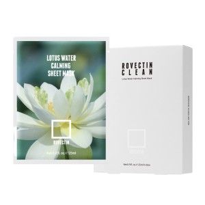 ROVECTIN - Clean Lotus Water Calming Sheet Mask - 10pcs | STYLEVANA