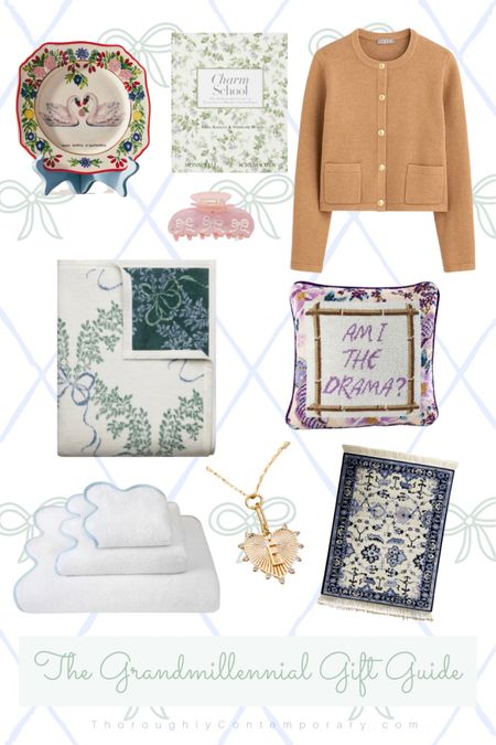 The ultimate gift guide for the grandmillennial, full of classic and feminine pieces  

#LTKCyberWeek #LTKGiftGuide
