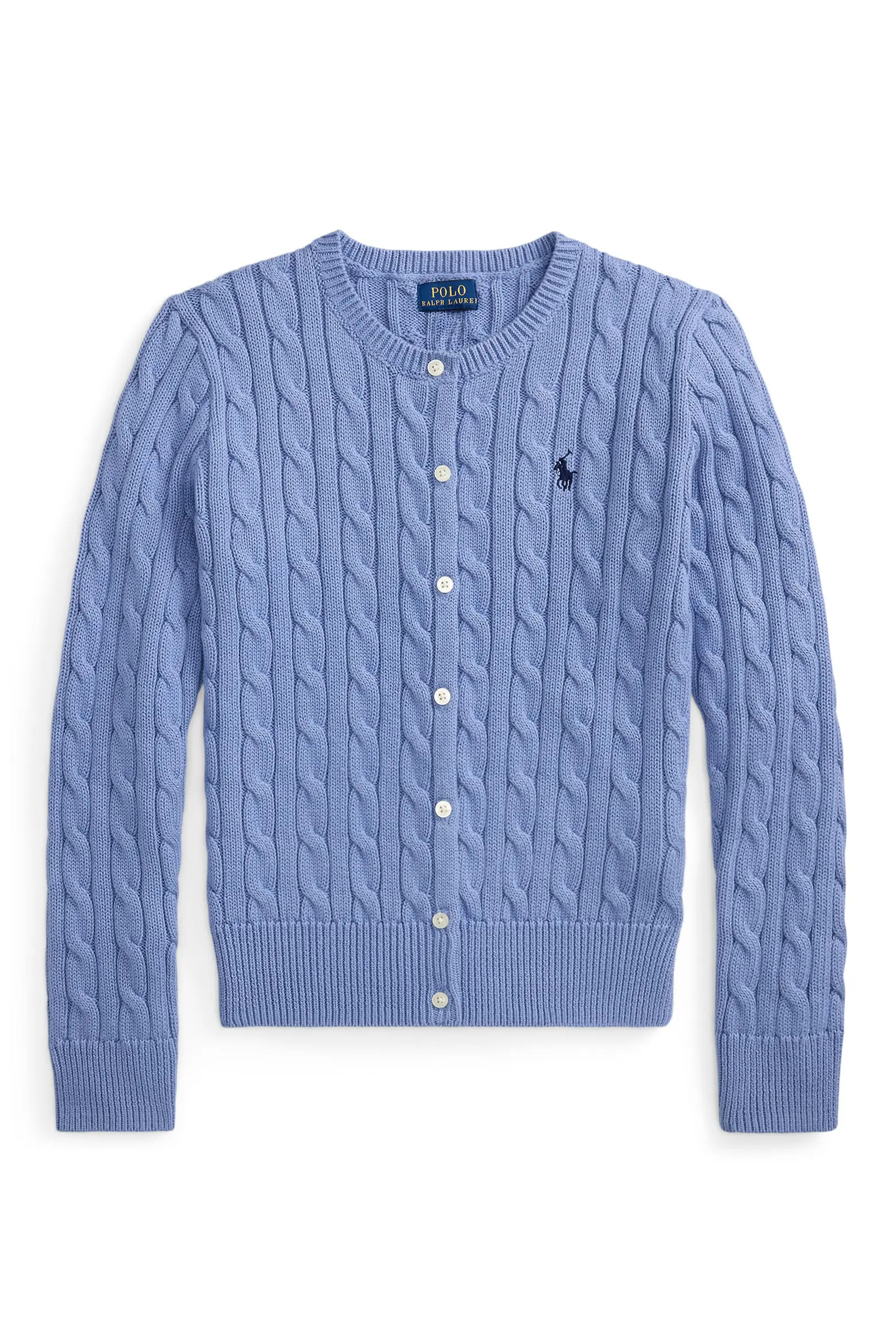 Kids' Cable Stitch Cotton Cardigan (Women) | Nordstrom | Nordstrom