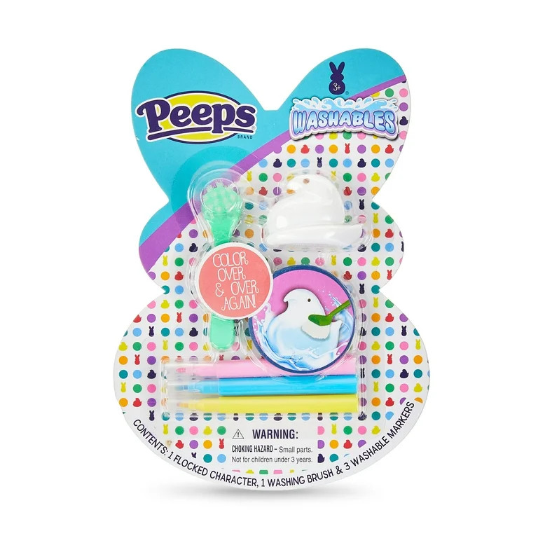 Easter Peeps Chick Washable, 1 Piece, for Child Ages 3+ | Walmart (US)