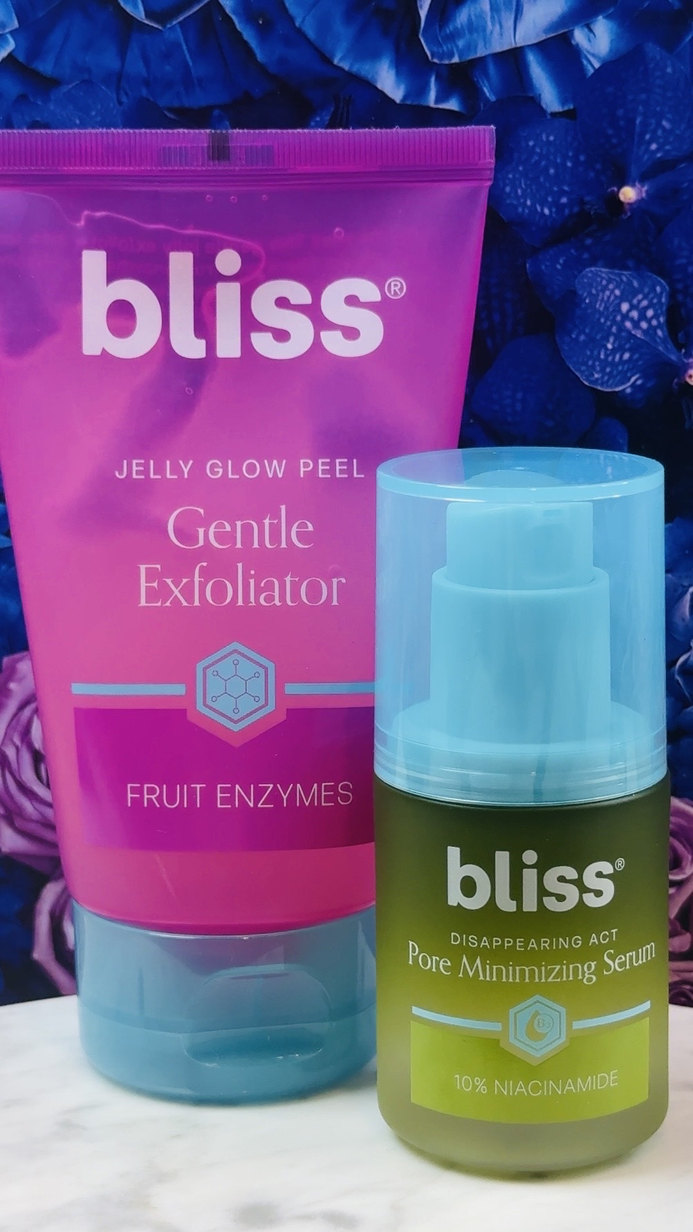 Bliss Pore Vanish Duo with 10% Niacinamide + Fruit Enzymes ✨ This skincare duo pairs a gentle exfoliator with a pore minimizing serum for a smooth glowing skincare routine. Nirvana is linking the duo along with cosmetic essentials skincare favorites beauty tools cosmetic bags and everyday vanity must haves 💖 Nirvana the Shih Tzu 💋 Nirvana Approved

#LTKdayinmylife #LTKgrwm #LTKBeauty