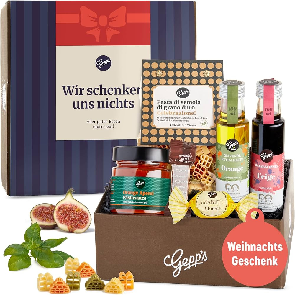 Gepp’s Feinkost "Wir Schenken Uns Nichts" Geschenkbox I Lustiges Geschenk für Frauen und Männ... | Amazon (DE)