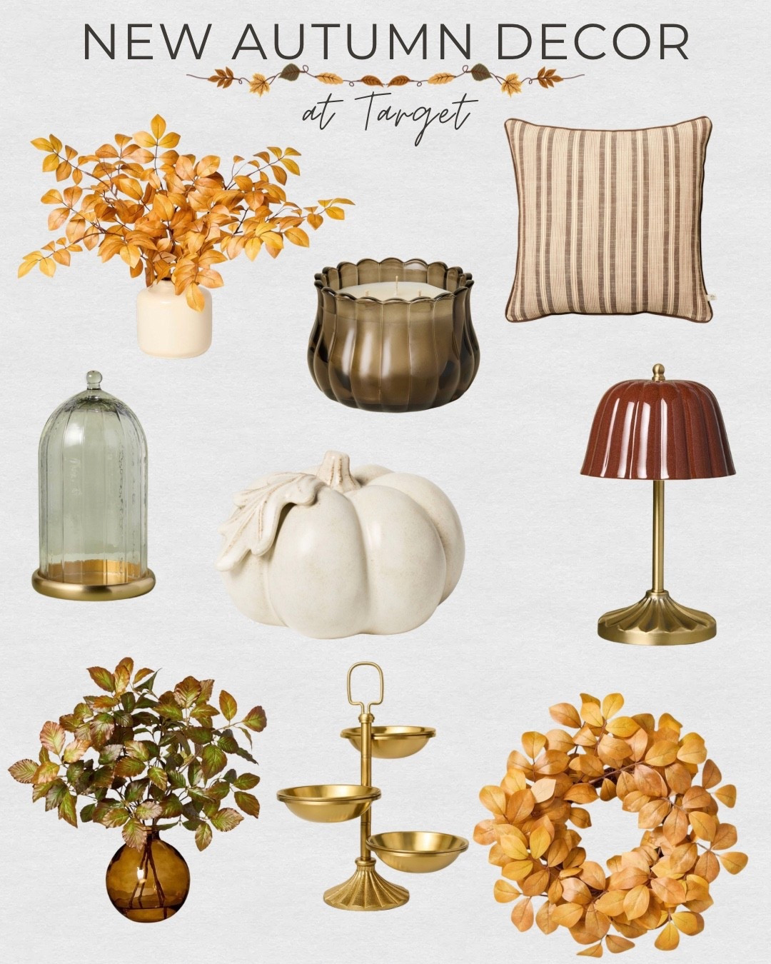 Target fall decor, autumn decor, home decor

#LTKHome #LTKSeasonal #LTKOver40