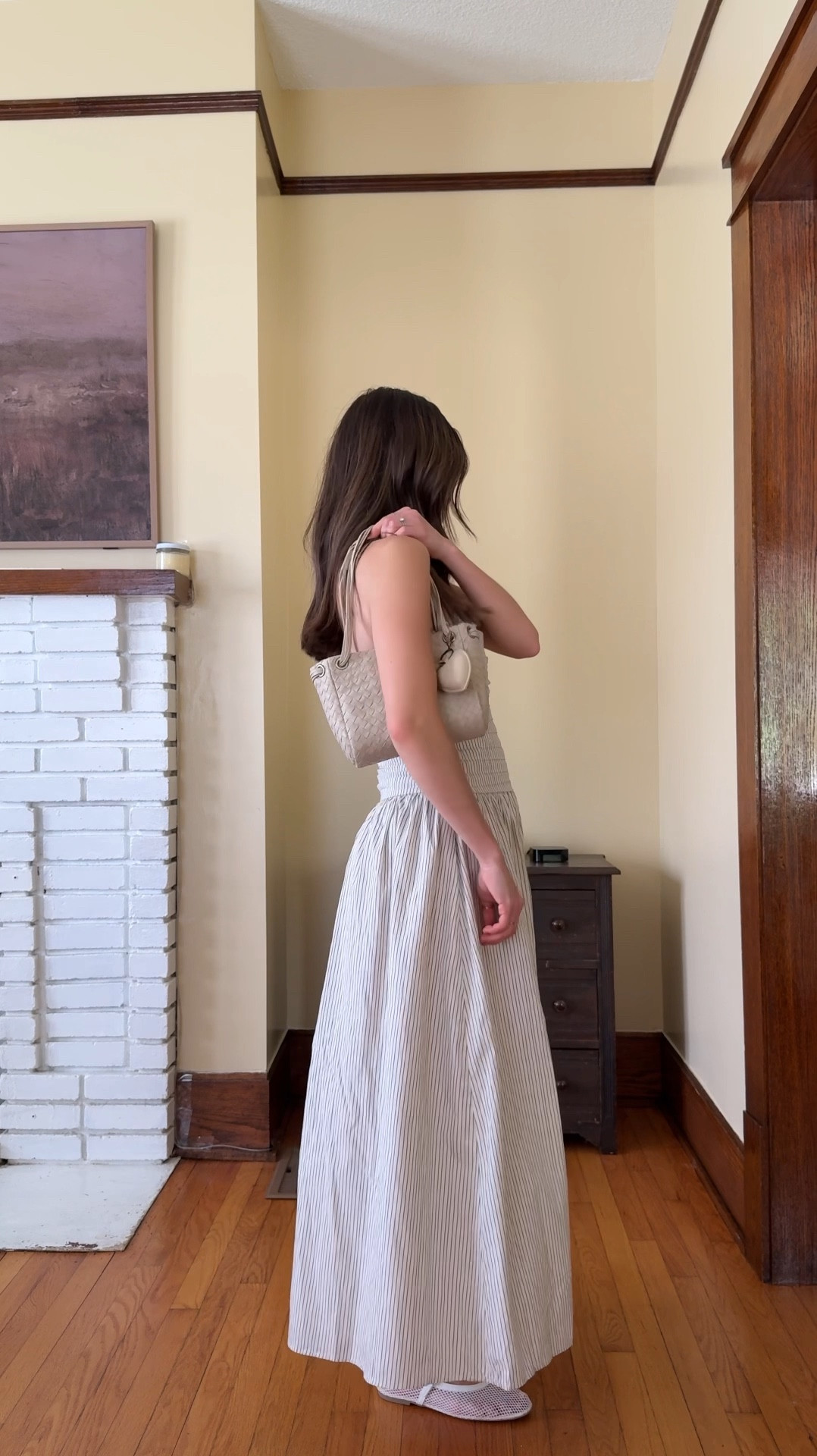 Never met a Dissh dress I didn’t love 🌻
small/4 in dress tts
went with my smaller half size for shoes 