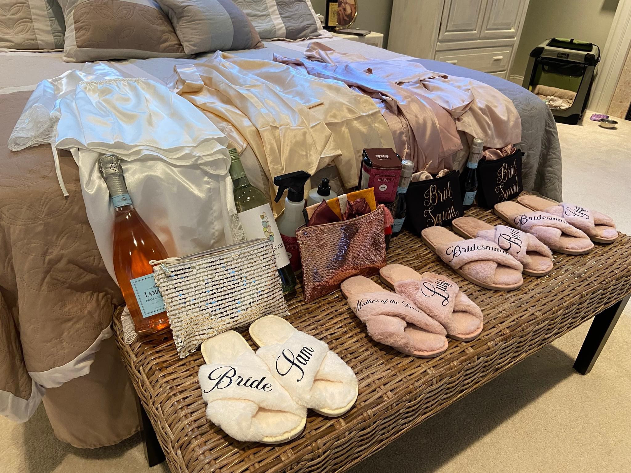 Bridesmaid & Mother of the Bride gift set up 🤍✨ 

#LTKbeauty #LTKfamily #LTKhome #LTKstyletip #LTKunder50 #LTKunder100 #LTKwedding