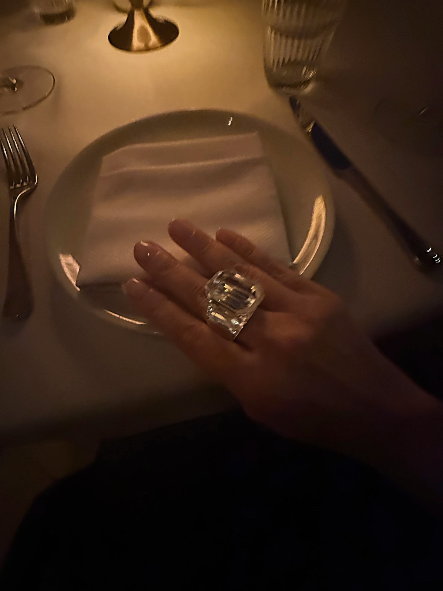 Statement cocktail ring that dress up dinner outfits, party and wedding guest dresses. This is the Swarovski lucent crystal cocktail ring in clear, also comes in a few other colors. 

*I sized up bc it does run a little small 💍

#LTKSaleAlert #LTKWedding #LTKMothersDay