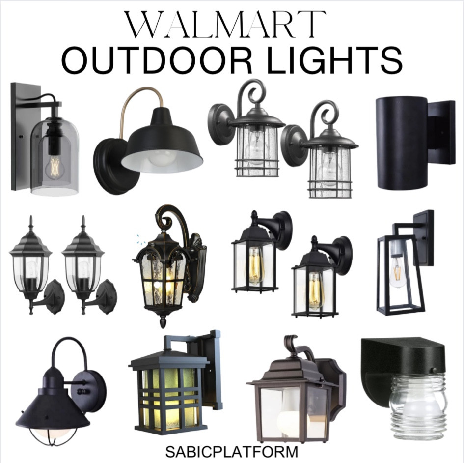 Walmart, lighting, outdoor, exterior, black, modern home, modern lighting, wall light, walmart home, porch lighting, porch, outdoor, sabic platform 

#LTKhome #LTKFind #LTKsalealert