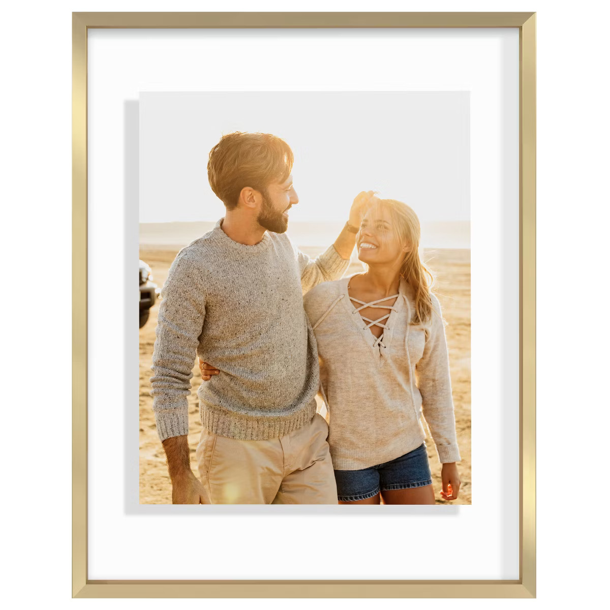 Americanflat Floating Aluminum & Plexiglass Picture Frame | Target