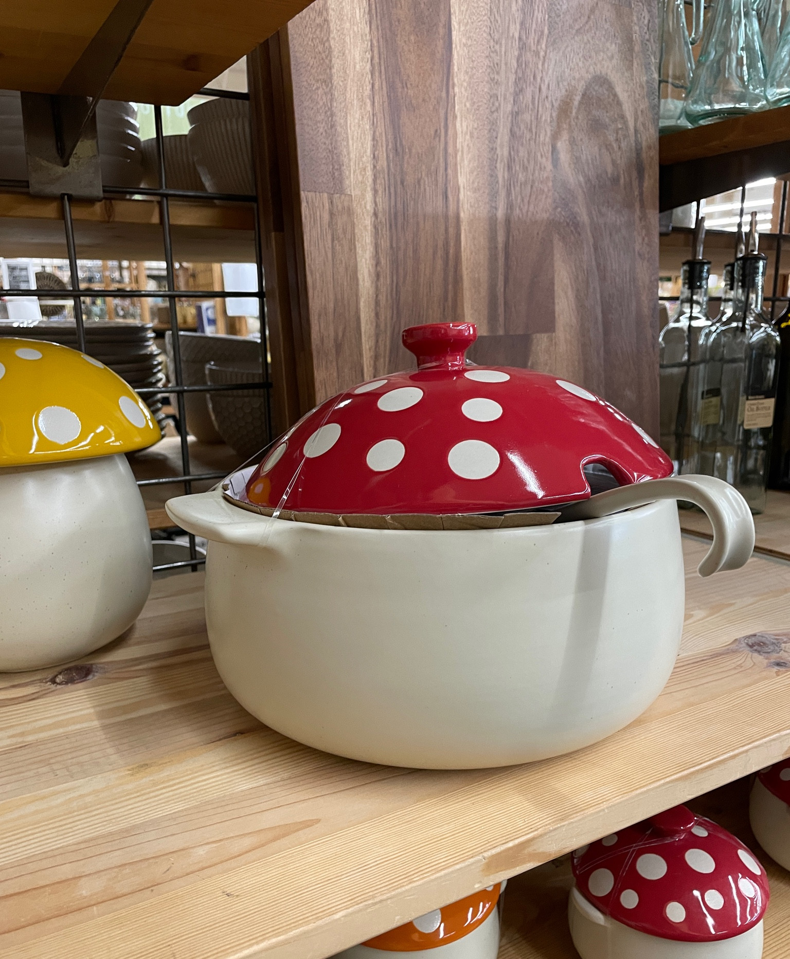 #RedCeramicMushroom #mushroombowl #largemushroombowl #souptoureen #mushrooms #homesecor #kitchendecor #gift #hostessgift #housewarming 

#LTKhome #LTKGiftGuide #LTKFind