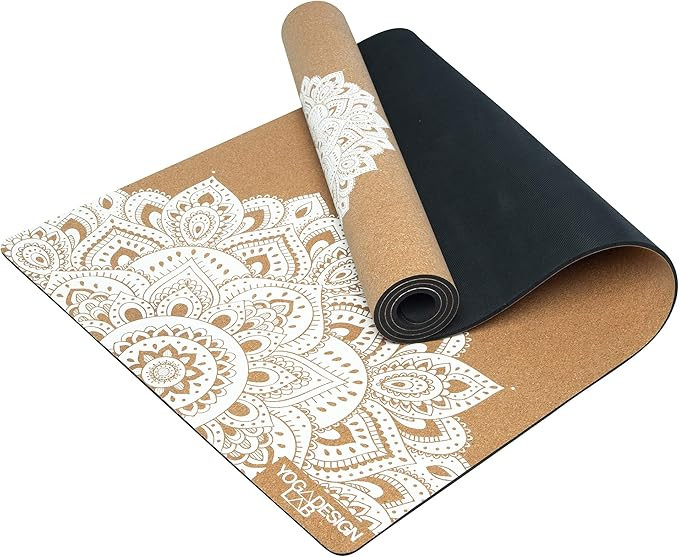 YOGA DESIGN LAB | The Cork Yoga Mat | Eco Luxury | Ideal for Hot Yoga, Power, Bikram, Ashtanga, S... | Amazon (US)
