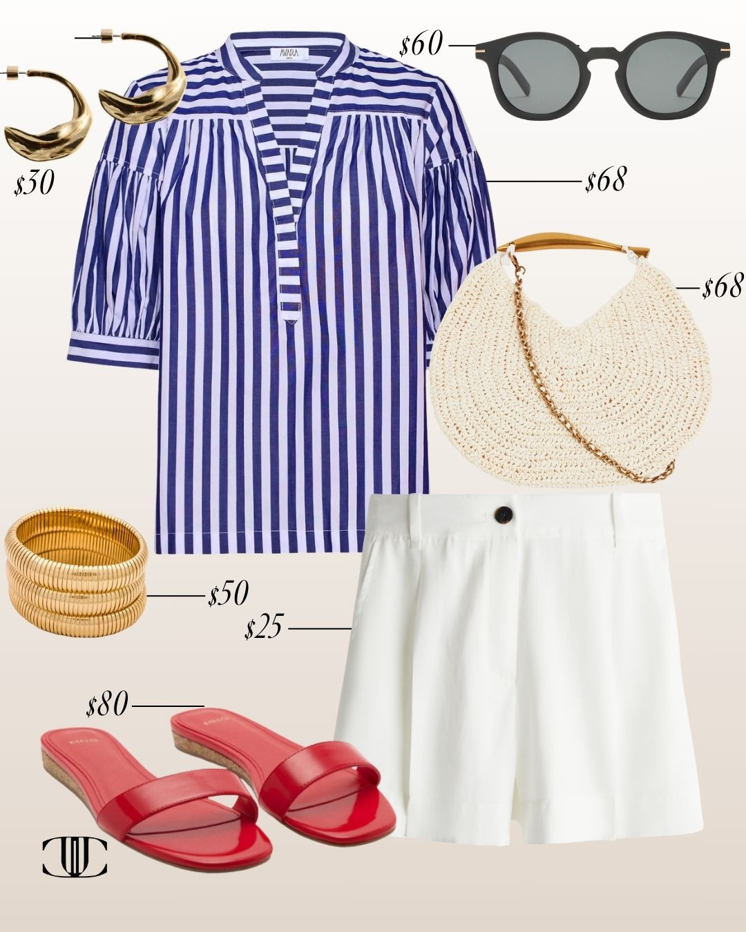 ✨ 10 fabulous looks, all budget-friendly & totally swoon-worthy! 💸✨ Who says you need to splurge to slay? From cute basket bags & shorts to statement jewelry, scarves, & colorful spring/summer shoes — every piece has that perfect pop of color & texture to elevate your style. 

And here’s the magic: The art & the edit are pairing everything strategically and thoughtfully — from colors & textures to heel heights and everything in between — transforming each item into a fully styled, fabulous look. 💫

Spring & summer staples just got a whole lot more chic! 🛍️ Come shop the edit & turn heads without breaking the bank!

Budget finds, spring fashion, summer fashion, blouse, dress shorts, Tailored shorts, patent leather sandals, woven bag, black sunglasses, stretch bracelet set, hoop earrings

#LTKOver40 #LTKFindsUnder100 #LTKFindsUnder50