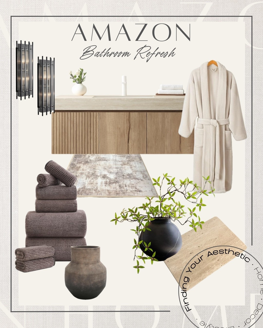 Make your bathroom into a spa like escape with these Amazon home bathroom upgrade finds  

#LTKselfcare #LTKHome #LTKSaleAlert