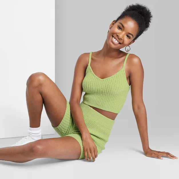 Women's Ribbed Sweater Tank Top - Wild Fable™ | Target