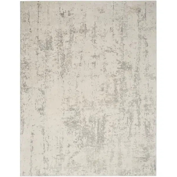 Addie Abstract Modern Machine Woven Area Rug in Beige/Gray | Wayfair North America