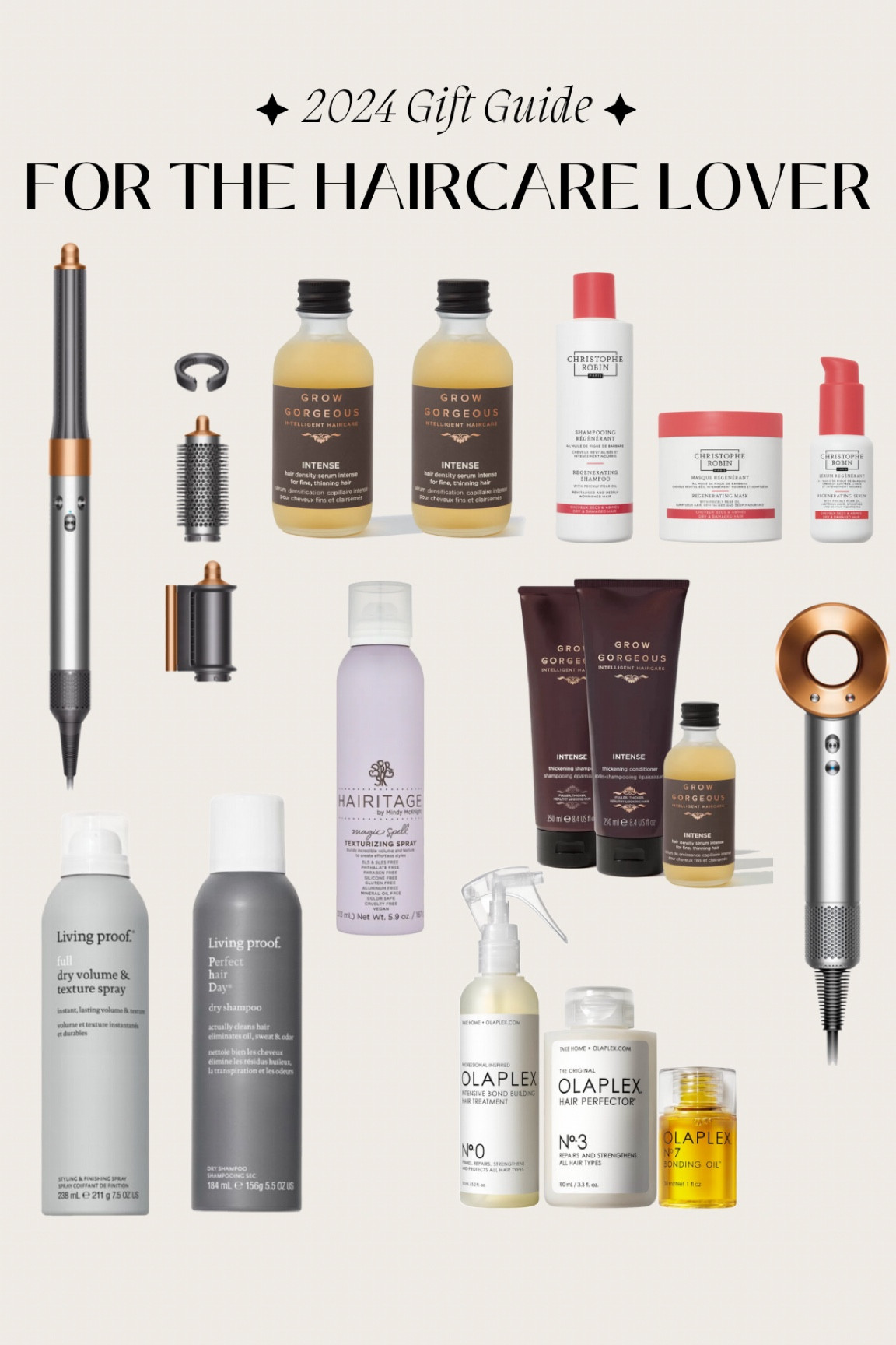 My personal favorite hair products ever created!!!🙌🏼🙌🏼 all currently on major sale for cyber week and Black Friday!

Black Friday sale, haircare gifts, hair curler, shampoo, dry shampoo, living proof, grow gorgeous, conditioner, postpartum hair loss, blow dryer, Dyson

#LTKGiftGuide #LTKHoliday #LTKCyberWeek