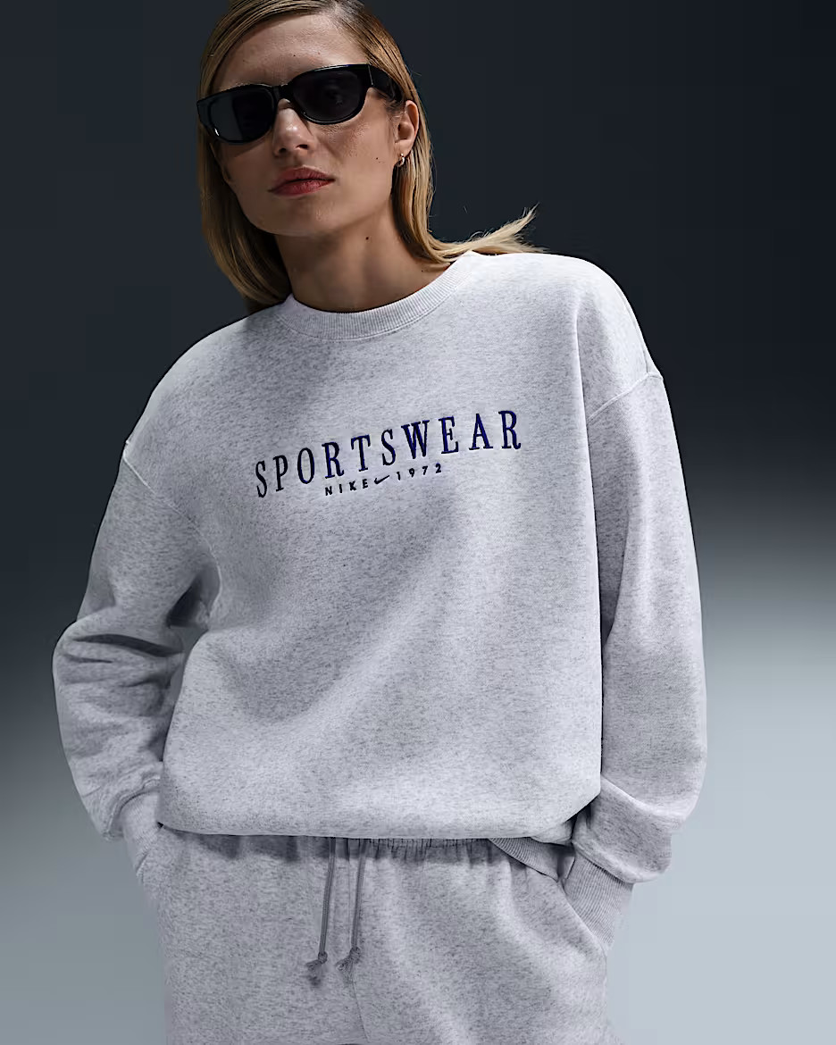 Nike Sportswear Phoenix FleeceWomen's Oversized Crew-Neck Sweatshirt | Nike (US)