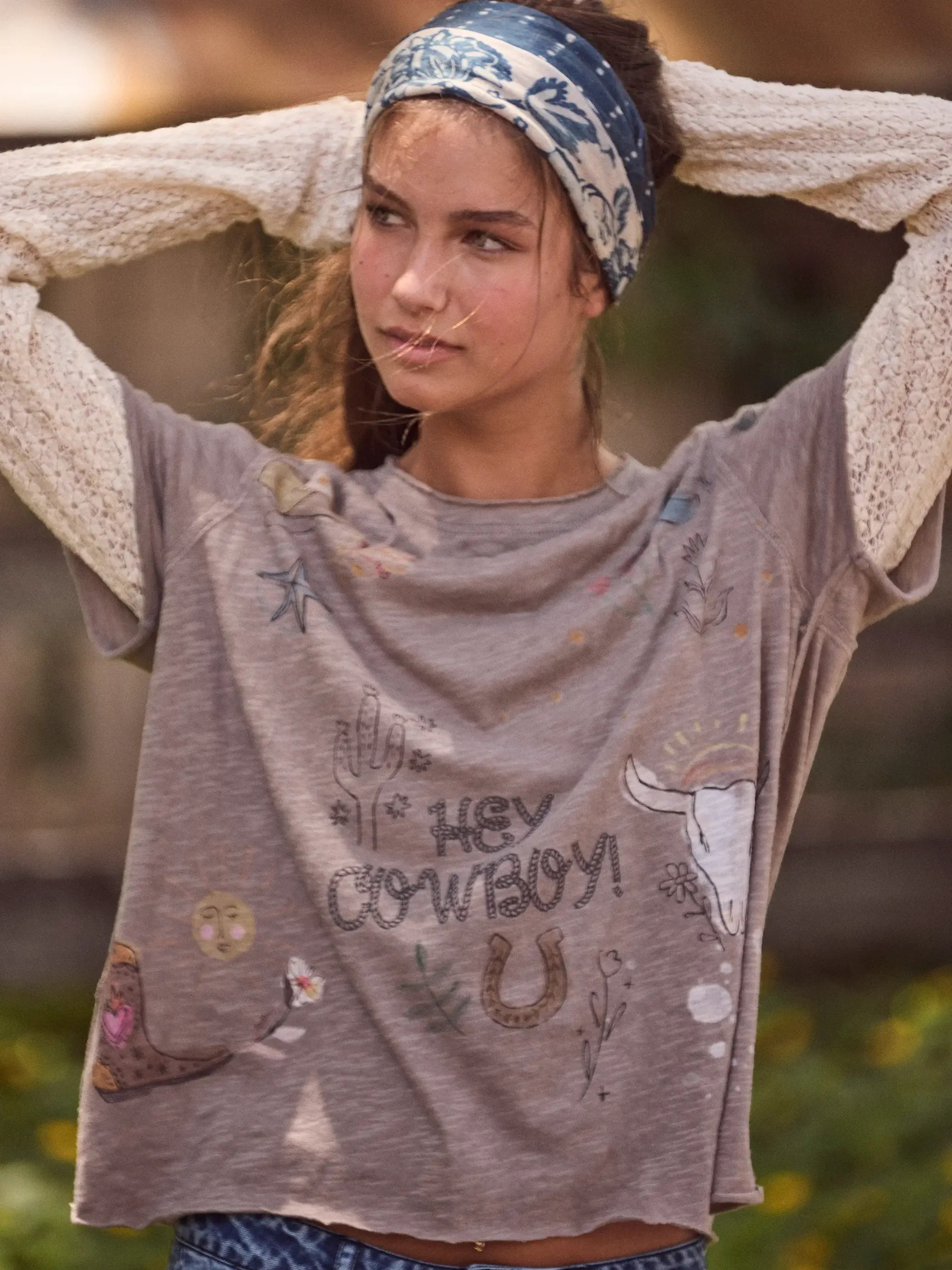 Aiden Cotton Icon Tee | Natural Life