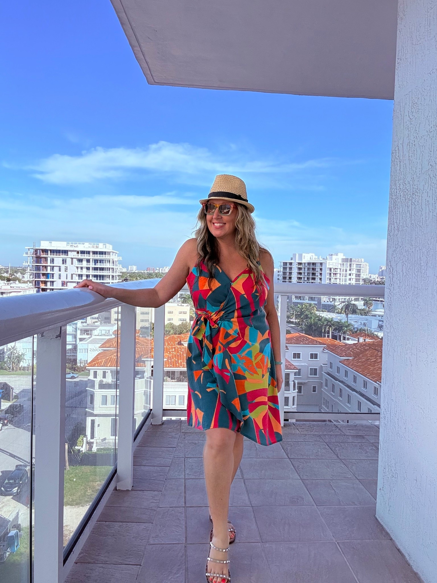 Colorful Sundress for your next getaway💕

How fun is this tropical pattern! This wrap dress style is so easy to wear and flatters your figure at the waistline. 

“Use code”
ISLE15 for 15% off on orders $70+


THIS EXACT ITEM IS SOLD OUT, I LINKED SIMILAR DRESSES FOR NOW. 
I WILL UPDATE THIS LINK WHEN THIS DRESS IS RESTOCKED


#LTKU #LTKSeasonal #LTKootd