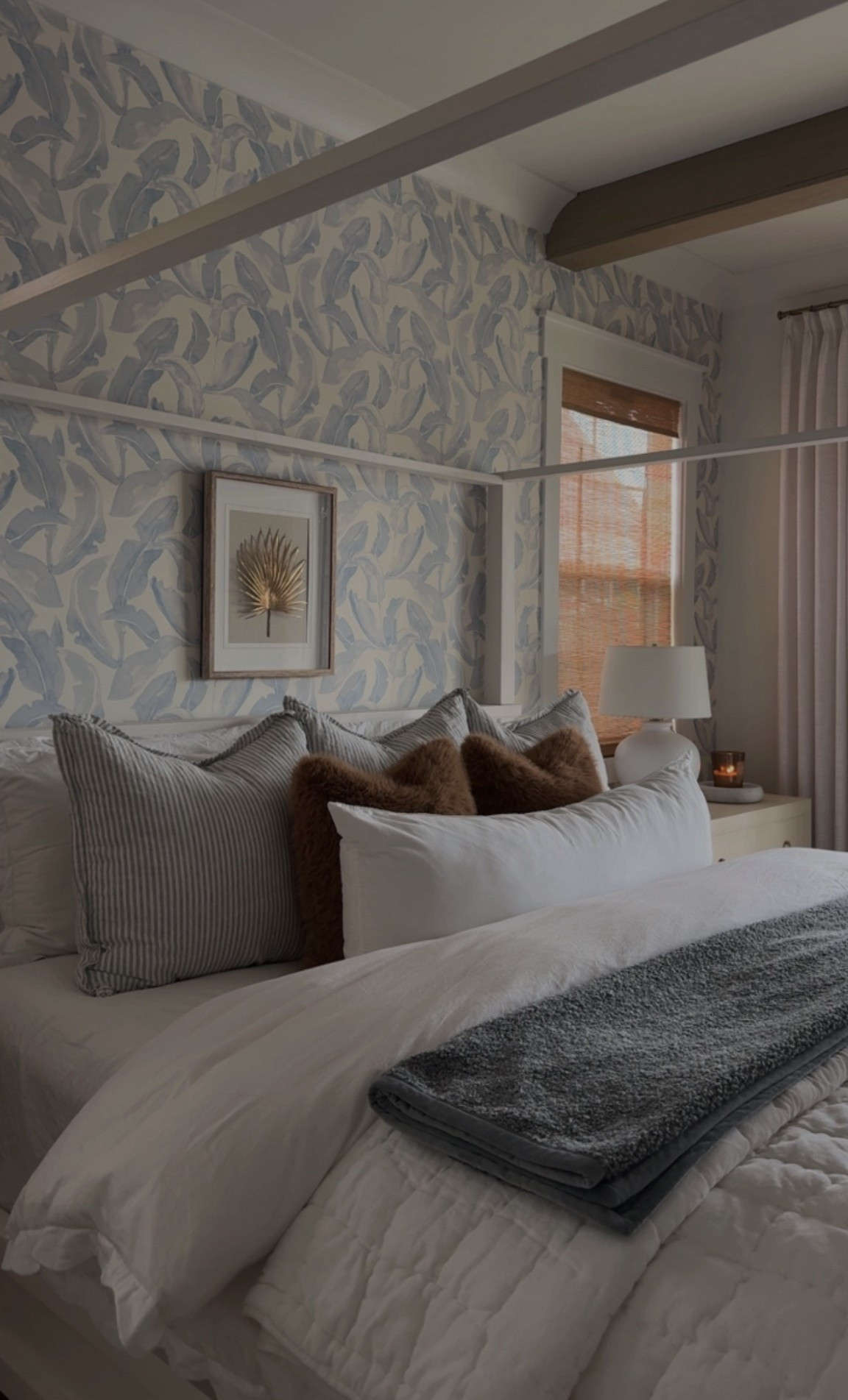 code: fallbed20
*faux fur pillows are homegoods*

#LTKHome #LTKSaleAlert #LTKStyleTip